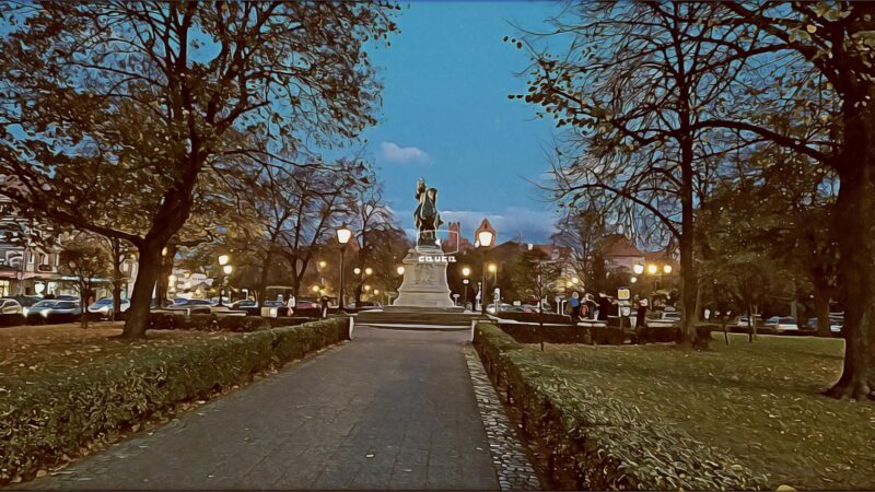 Памятник Яну III Собескому в Гданьске