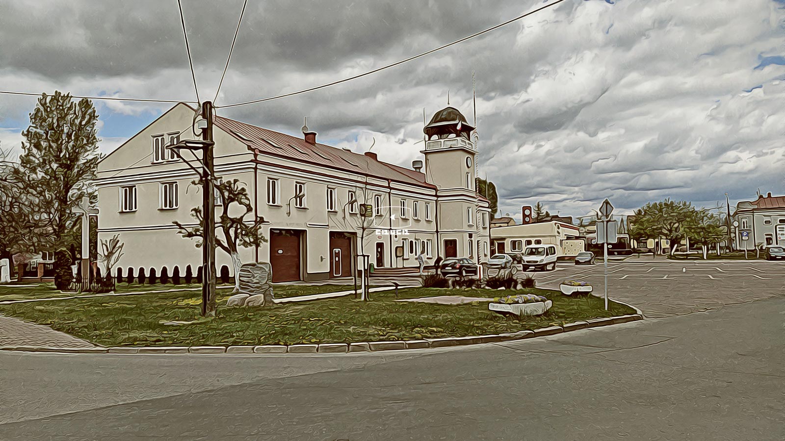 Пожарная часть в Карчеве