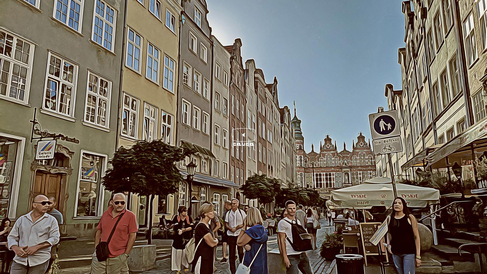 La rue Piwna (Piwna) est une rue historique dans le centre de Gdańsk