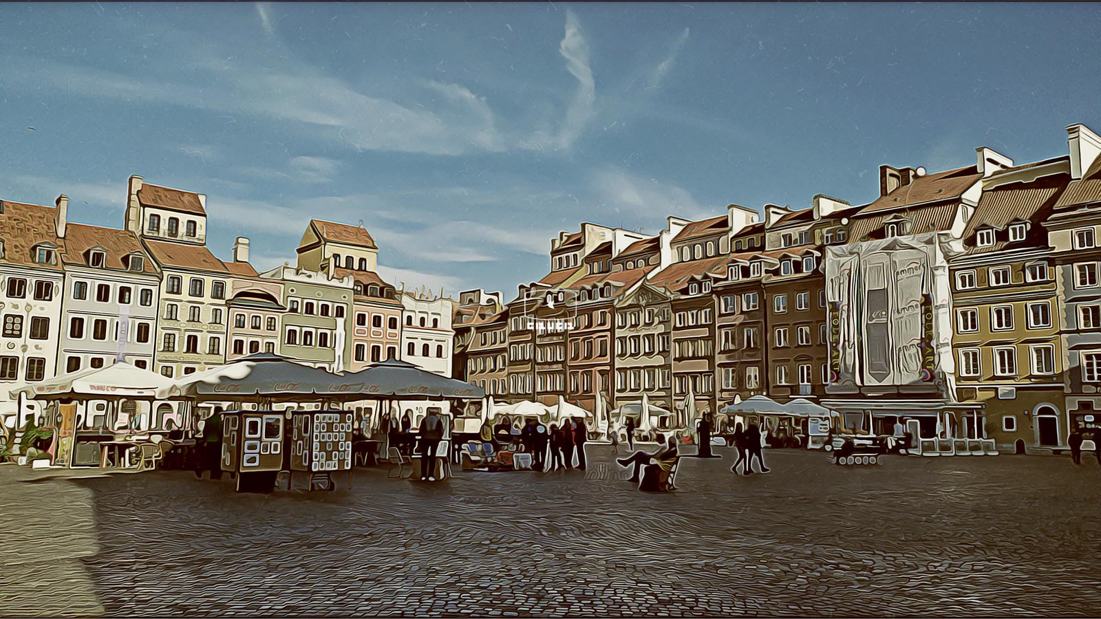 Рынок Старого города (Rynek Starego Miasta) в Варшаве